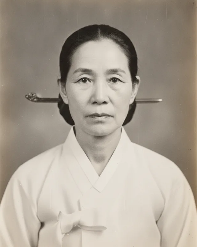 故 탁금례 영정